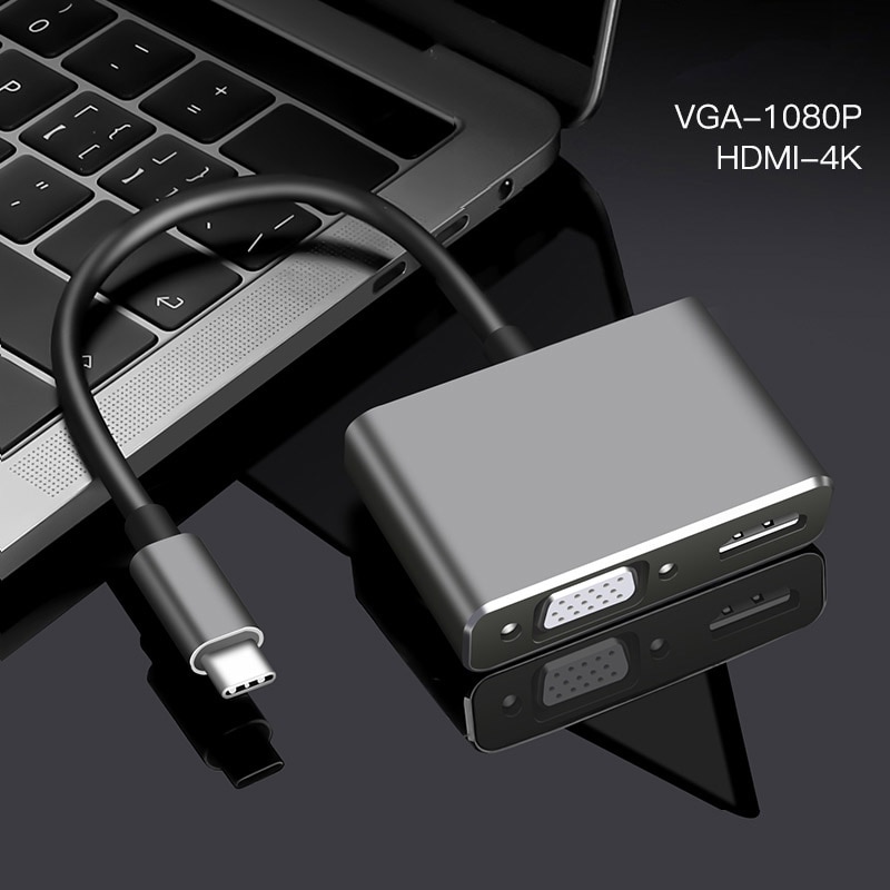 USB C Ÿ c to HDMI ȣȯ 4K  VGA USB3.0 ..